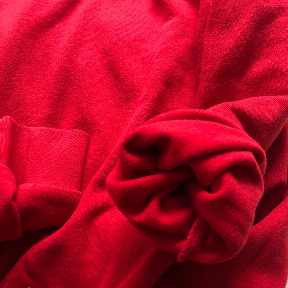 Red collared sweater - Picture 3 of 3
